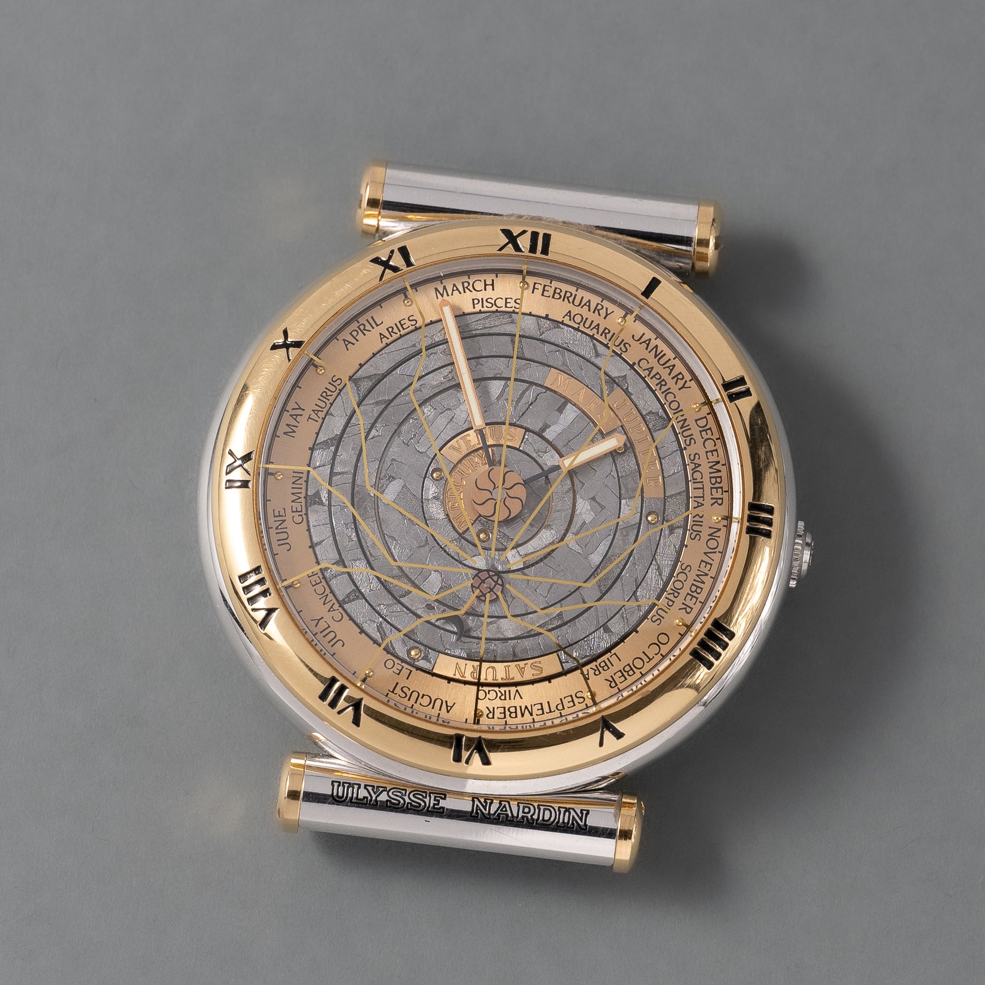 Ulysse Nardin 800-22 Pink/White Gold Planetarium Copernicus Meteorite Dial