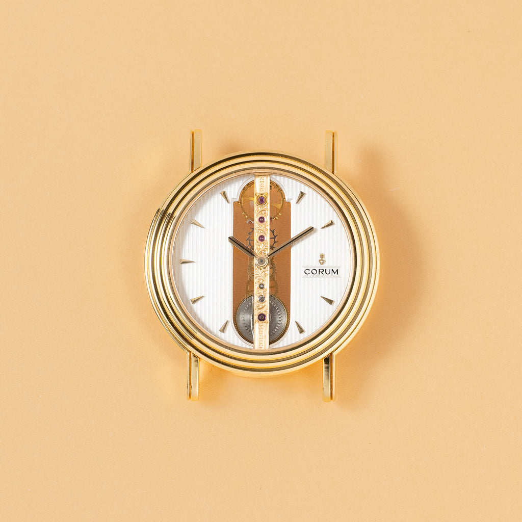 Corum 13.246.56 Golden Bridge Godron Round Case